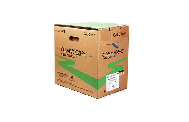 COMMSCOPE/AMP 1427071-6 UTP Cable, Cat6, 4 Prs, 24AWG, 305m blue - 1
