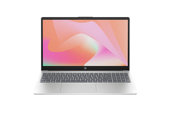 HP Laptop 15-fc0r58AU Ryzen 5-7530U 8GB 3200 512GB NoDVD 15.6” FHD Non-Touch DOS WLAN BT 3Cell Natural Silver (1Yrs) - 1