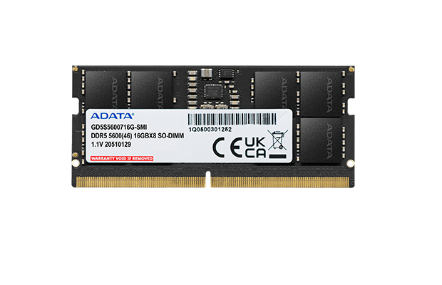 MEMORY ADATA DDR5 16GB 5600MHz