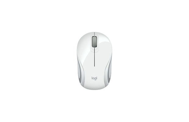 Logitech M187 Wireless Mini Mouse - White (910-005380)