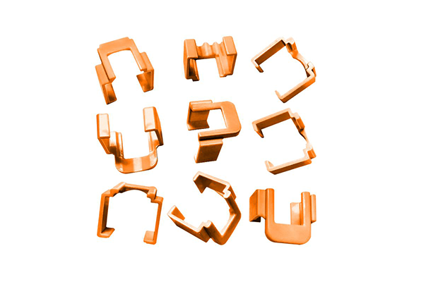 COMMSCOPE/AMP (2843022-5) Modular Plug Color Clip, Orange, 50pcs/box