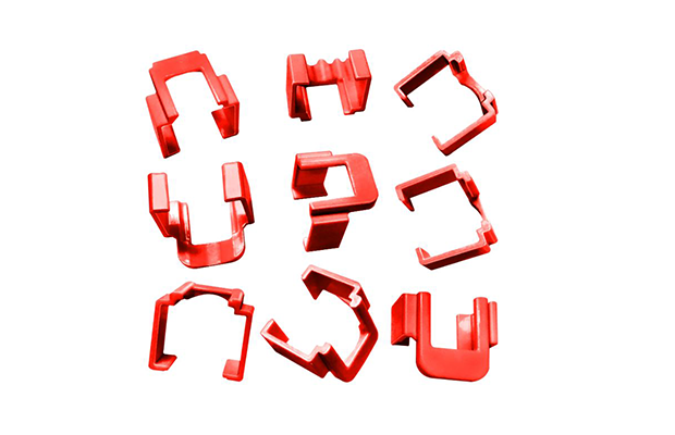 COMMSCOPE/AMP (2843022-7) Modular Plug Color Clip, Red 50pcs/box