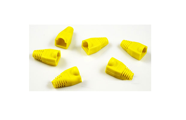 Alantek RJ45 Rubber Boot, Yellow( 100Pcs/box) 302-091100-00YL - 2