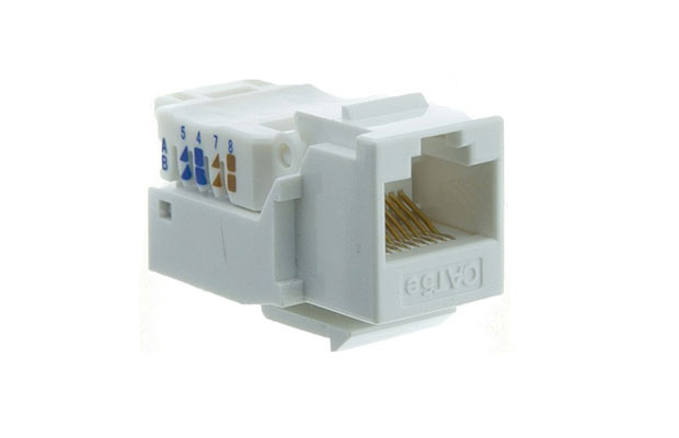 Alantek cat5e UTP Jacks White ​(302-202018-WHAB) - 1