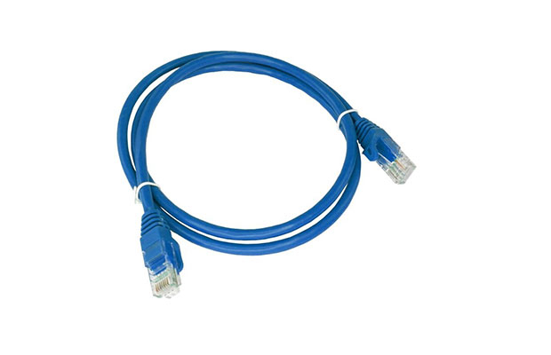 Alantek Cat5e UTP Moulded Patch cord 10ft Blue ​(302-4MU10E-FTBU) - 1