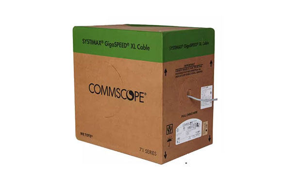 COMMSCOPE (700211931) SYSTIMAX GigaSPEED XL® 1071E ETL Verified Cat6 U/UTP Cable, 4 pair, 1000ft (305m)
