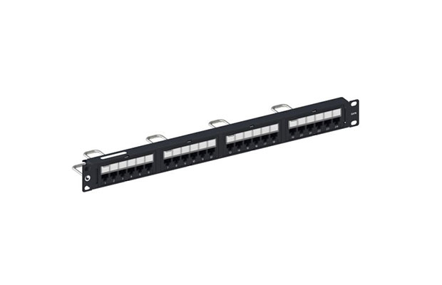 COMMSCOPE/AMP (760237024) Patch Panel Cat6, NPP-6-DM-1U-24 built-in jack