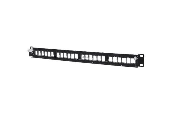 CommScope/AMP (760237046) SL DDM Patch Panel CAT6A, STP, 1U, 24 port, Straight (SDDM-SL-1U-24) - 2
