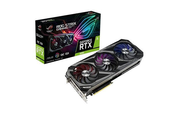 VGA Card ASUS 10GB ROG-STRIX-RTX3080-O10G-V2-GAMING (90YV0FA7-M0NA00)