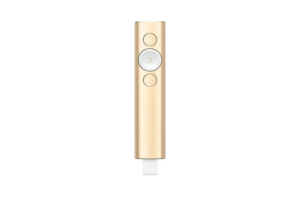 Logitech Spotlight Bluetooth &amp; Wireless Presentation Remote GOLD (910-004864) - 1