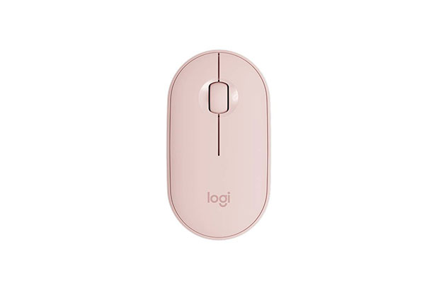 Logitech Pebble M350 Wireless Mouse - Rose (910-005601)