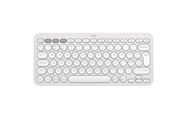 Logitech Pebble Keys 2 K380s Bluetooth Keyboard TONAL-WHITE (920-011754) - 1