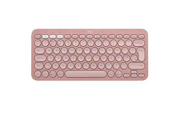 Logitech Pebble Keys 2 K380s Bluetooth Keyboard TONAL-ROSE​​ (920-011755) - 1