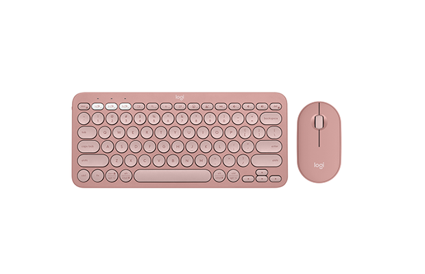 Logitech Pebble 2 Combo Bluetooth keyboard Tonal-Rose (920-012189)