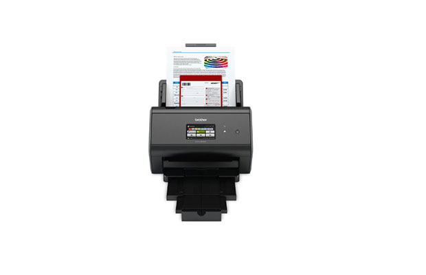 Brother ADS-2800W Wireless High-Speed Desktop Color Page Scanner - 3