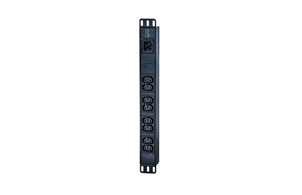 APC Easy PDU, Basic, 1U, 1 Phase, 3.7kW, 230V, 16A, 8 x C13 outlets, IEC60320 C20 (EPDU1016B) - 1