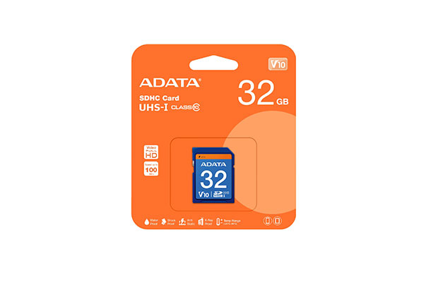 ADATA Premier 32GB SDHC UHS-I Memory Card - 2