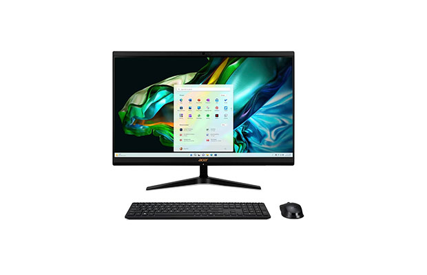 Acer AIO Aspire C24-1800-Ci3-1305U-23.8"FHD-16GB-SSD512GB-NOODD/WIFI6E+BT/Wire EN KB+M/ESHELL-3Y - 1