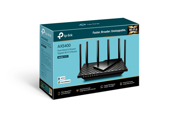 TP-Link Archer AX72 AX5400 Dual-Band Gigabit Wi-Fi 6 Router