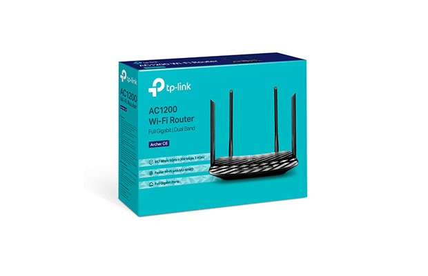 TP-Link Archer C6 AC1200 Wireless MU-MIMO Gigabit Router - 4