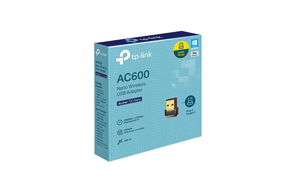TP-Link Archer T2U Nano AC600 Nano Wireless USB Adapter - 2