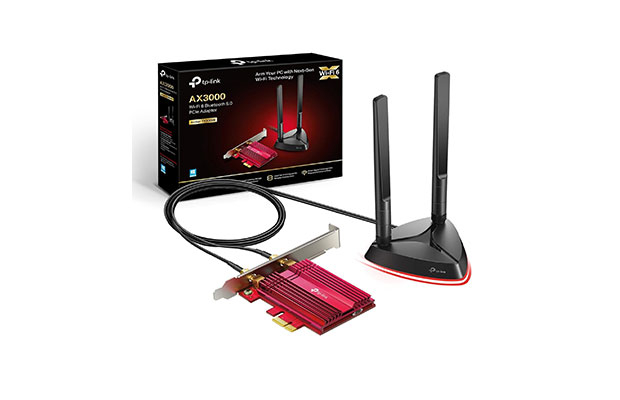 TP-Link Archer TX3000E AX3000 Wi-Fi 6 Bluetooth 5.0 PCIe Adapter - 3