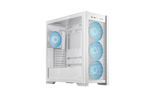 ASUS TUF Gaming GT302 ARGB WHITE ATX Mid-Tower PC Cases - 1