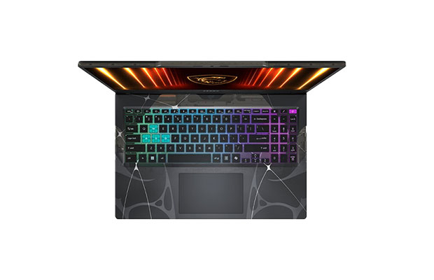 MSI Cyborg 15 B2RWEKG-828KHNN Core 7 240H-8GB*2-512GB-RTX5050 8GB-15.6" FHD IPS-W11-Bag-MS-Black-2Y - 2