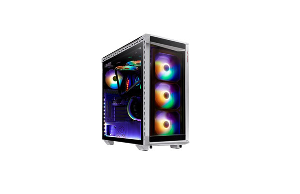 XPG Case BATTLECRUISER White -Black (Include 4 ARGB Fan) - 1
