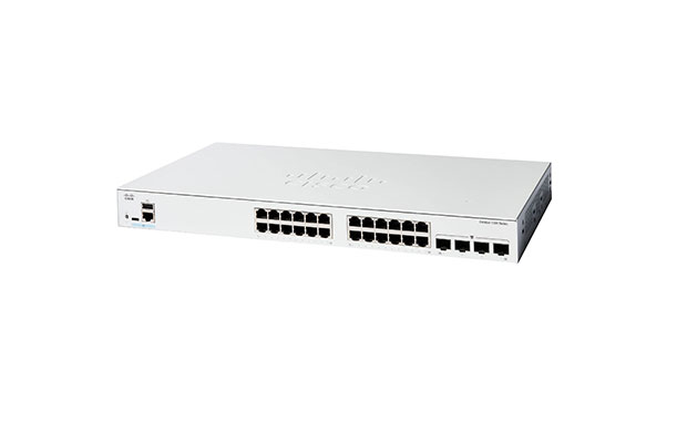 Cisco Catalyst C1300-24T-4G 24-Port Gigabit, 4x1G SFP Switch - 1