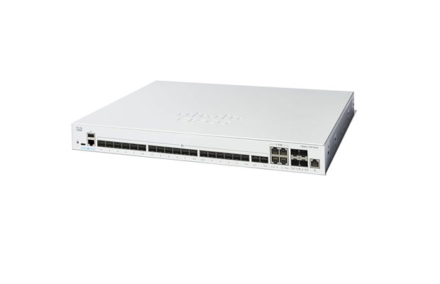 Cisco Catalyst C1300-24XS 24-ports SFP+ Managed Switch, 4x10GE SFP+ Combo - 1