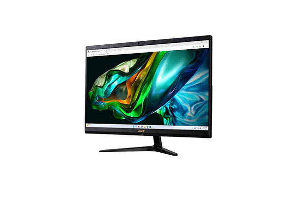 Acer AIO Aspire C24-1800-Ci3-1305U-23.8"FHD-16GB-SSD512GB-NOODD/WIFI6E+BT/Wire EN KB+M/ESHELL-3Y - 2