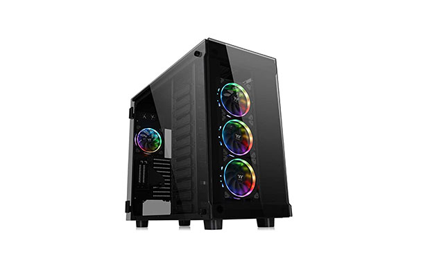 Thermaltake View 91 RGB Tempered Glass (TG*3), Riing Plus 140mm Fan*4 - 2