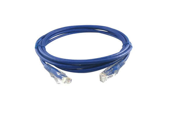Linkbasic CAT6 UTP Patch cord, 10m Blue (CAA01-UC6-10-B) - 1