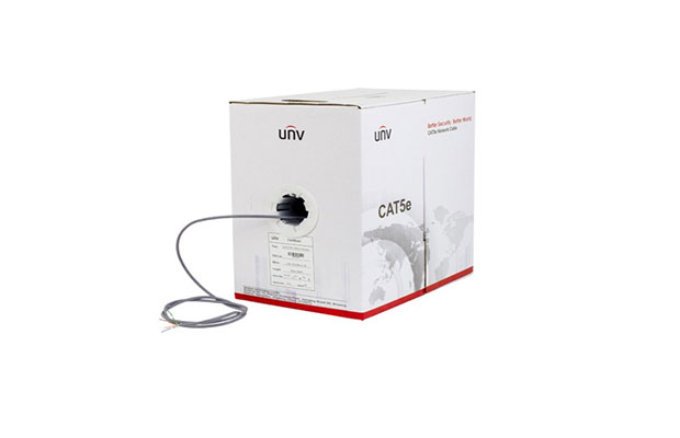 UNV Cat5e 305M UTP Network Cable Gray Color (CAB-LC2100B-E-IN) - 2