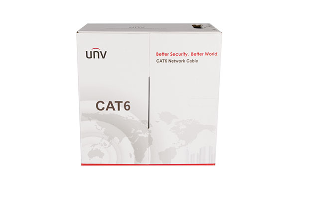 Uniview 305m UTP Cat6 Network Cable, Blue color (CAB-LC3100B-IN)