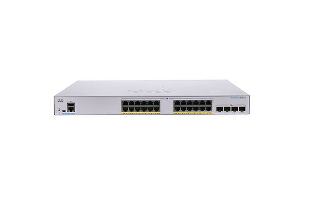 Cisco CBS350 Managed 24-port Gigabit PoE with 4x 1G SFP (CBS350-24P-4G-EU) - 2