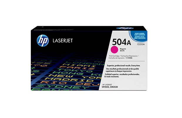 Toner Cartridge HP Laser 504A (CE253A) Original Magenta for (CP3525/CM3530) ~7,000Pages - 1