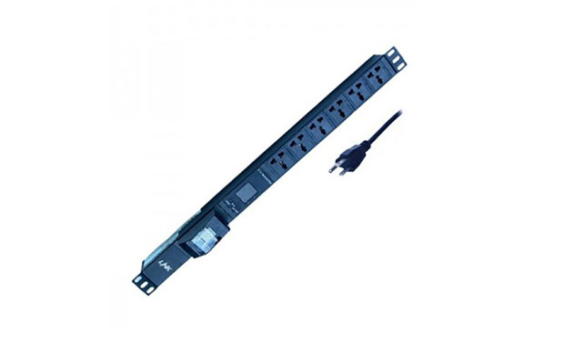 LINK PDU 6 Universal Outlet (Circuit Breaker 16A+V-A) (CH-10706) - 1