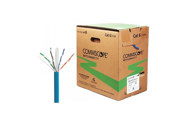 COMMSCOPE/AMP 1427071-6 UTP Cable, Cat6, 4 Prs, 24AWG, 305m blue - 2
