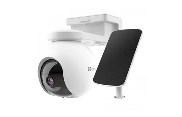 EZVIZ EB8 2K 4G Pan & Tilt Battery Camera with Solar Panel