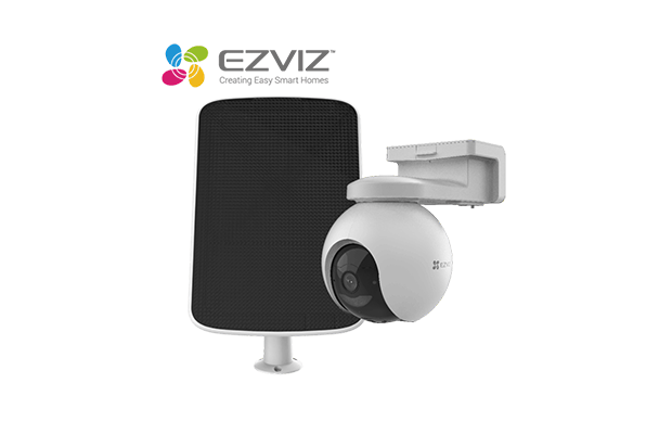 EZVIZ EB8 2K 4G Pan & Tilt Battery Camera with Solar Panel