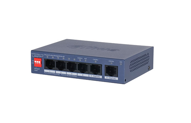 Dahua CS4006-4ET2GT-36 6-Port Cloud Managed Desktop Switch with 4-Port PoE