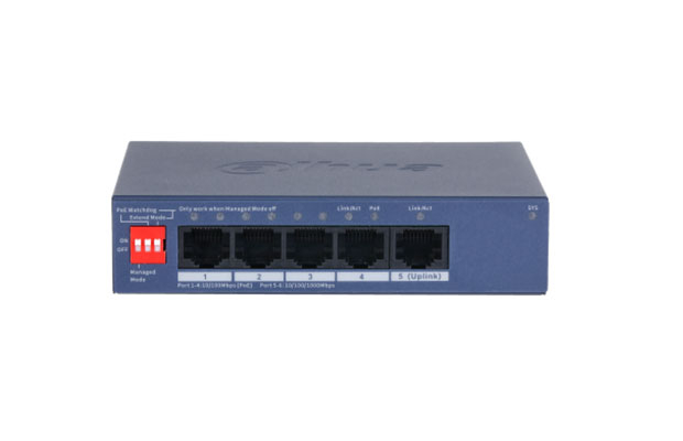 Dahua CS4006-4ET2GT-36 6-Port Cloud Managed Desktop Switch with 4-Port PoE