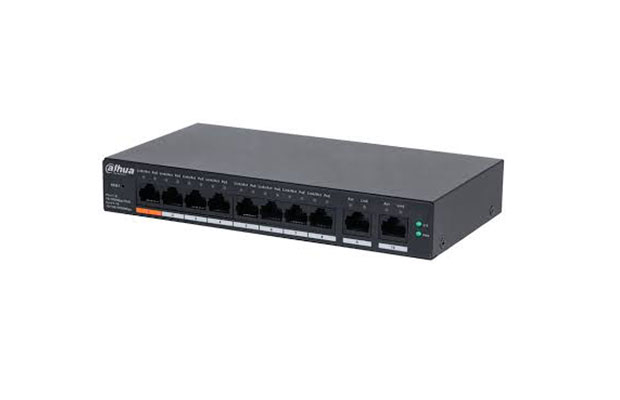 Dahua CS4010-8ET-60 10-Port Cloud Managed Desktop Switch with 8-Port PoE