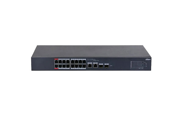 Dahua DH-CS4218-16ET-240 18-Port Cloud Managed Desktop Switch with 16-Port PoE - 1