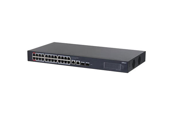 Dahua CS4228-24GT-240 28-Port Cloud Managed Desktop Gigabit Switch with 24-Port PoE