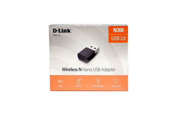 D-Link DWA-131 N300 Wireless-N Nano USB Adapter - 3