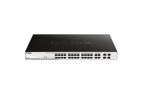 D-Link DGS-1210-28MP 28-Port Gigabit Smart Managed PoE Switch