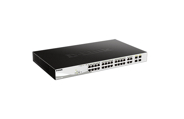 D-Link DGS-1210-28MP 28-Port Gigabit Smart Managed PoE Switch